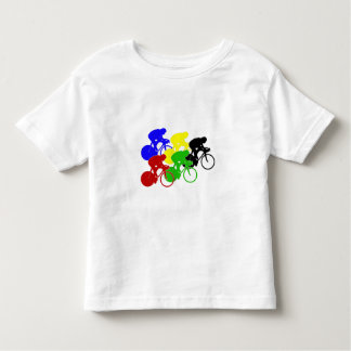 Track Cycling Bicycle Race Bike Riders   Toddler T-Shirt