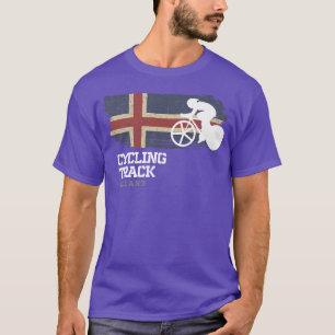 Track Cycling Iceland Road Bike Racing Speed Cycli T-Shirt