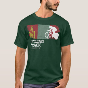 Track Cycling Mongolia Road Bike Racing Speed Cycl T-Shirt