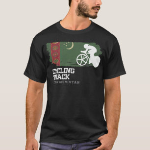 Track Cycling Turkmenistan Road Bike Racing Speed T-Shirt