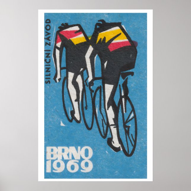 Track Cycling World Championship Brno 1969 Poster (Front)