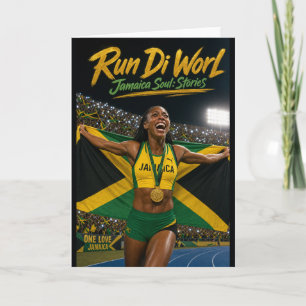 Track & Field Card   Champion