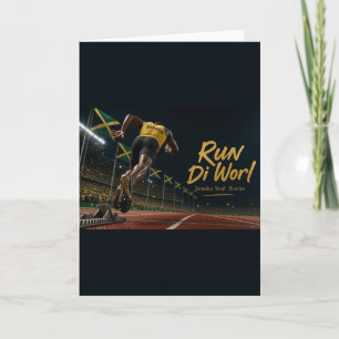 Track & Field Card   Run On