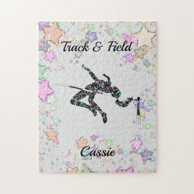 Track & Field High Bar Superstar Jigsaw Puzzle (Vertical)