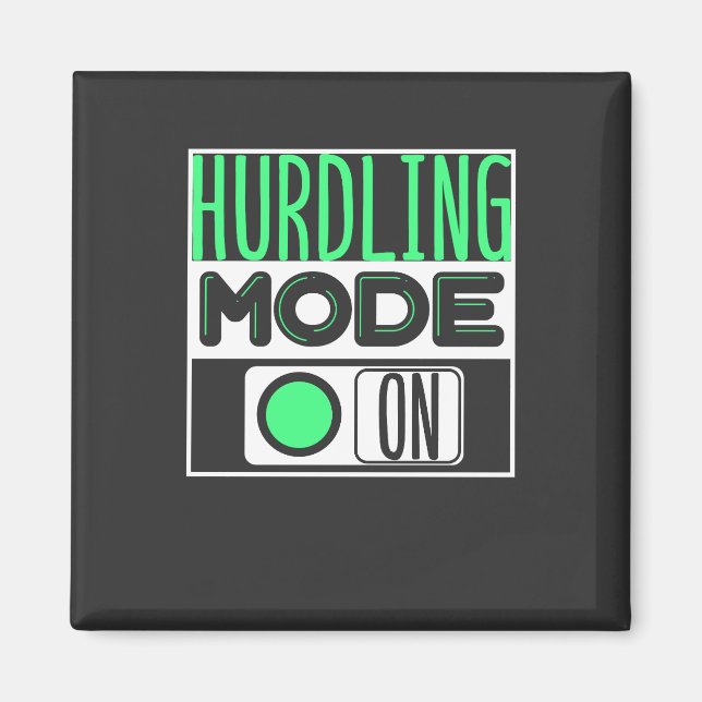 Track & Field - Hurdling Magnet (Front)