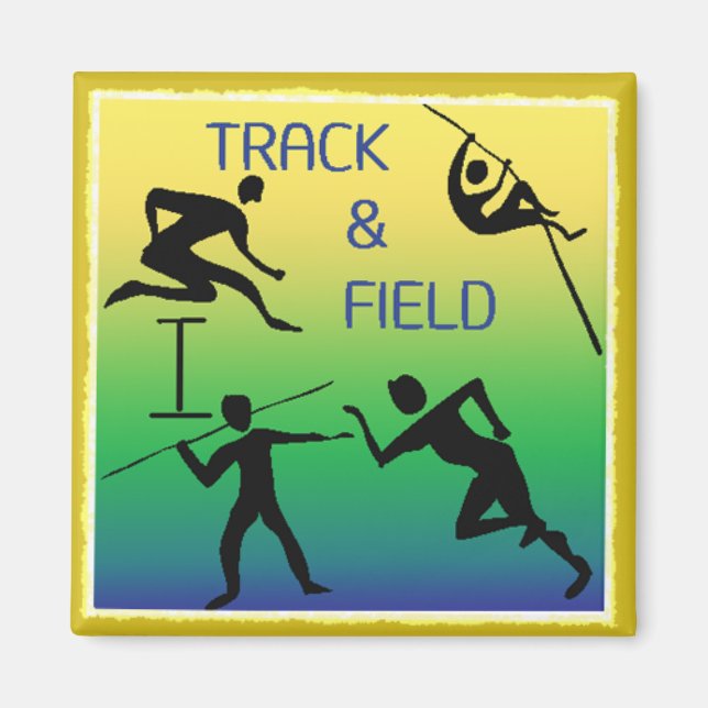 TRACK & FIELD Magnet (Front)