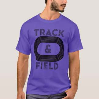 Track Field Sports Clipart girl friend T-Shirt