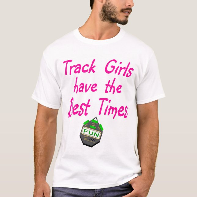 Track Girls T-Shirt (Front)
