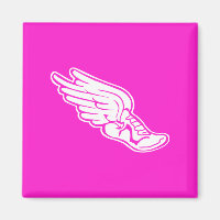 Track Logo Magnet Pink