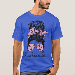 Track Mimi Life Proud Track And Field Mimi Grandma T-Shirt