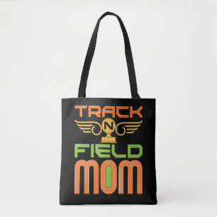 Track N Field Mum Tote Bag