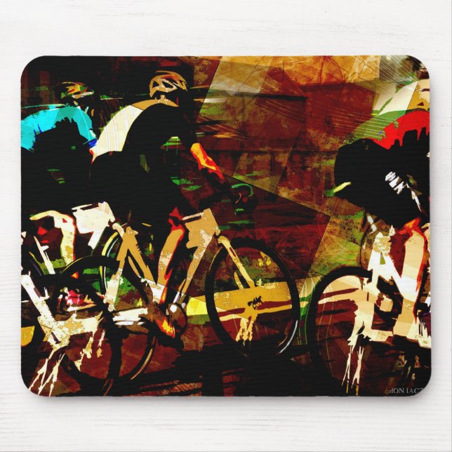 Track Racing Mouse Pad (Front)