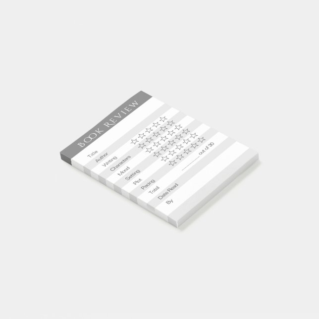 Track Rate Review Books (Sm) Post-it Notes (Angled)