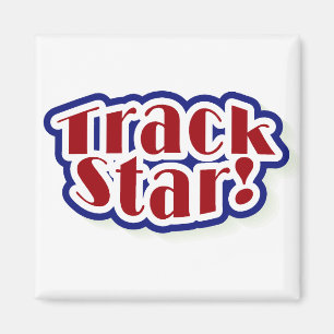 Track Star Tshirts and Gifts Magnet