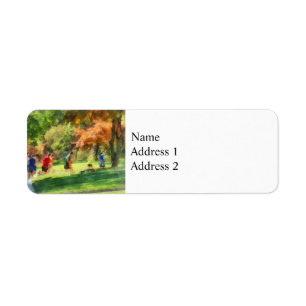 Track Team Return Address Label