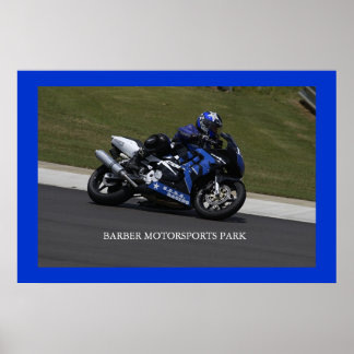 trackday at Barbers Poster