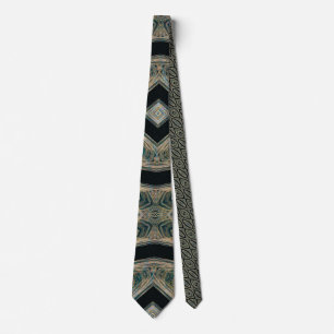 Tracked Masterpiece – Obsidian Diamond Tie