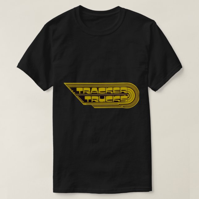 Tracker Trucks, RetroSkateboardDesign   T-Shirt (Design Front)