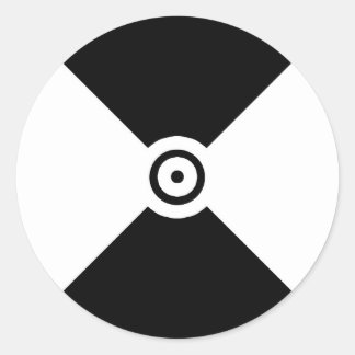 Tracking Marker Type 1 Classic Round Sticker