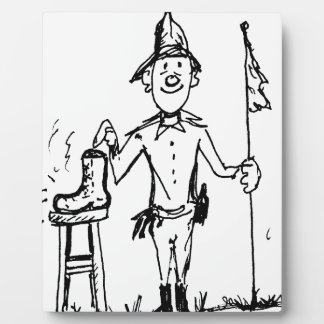 Tracking Smelly Boot Plaque