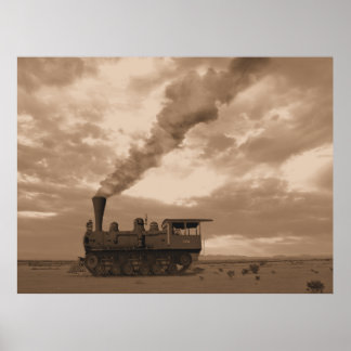 Trackless Locomotive Poster