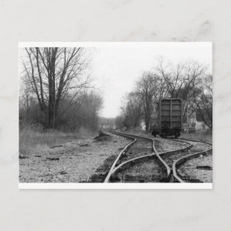 "tracks" by Coressel Productions Postcard
