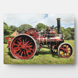 TRACTION ENGINE PLAQUE