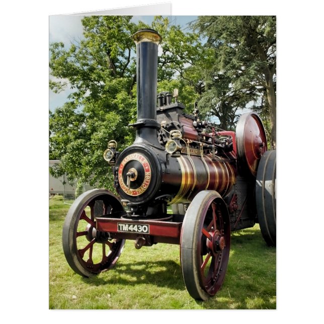 TRACTION ENGINES CARD (Front)