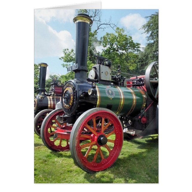 TRACTION ENGINES card (Front)