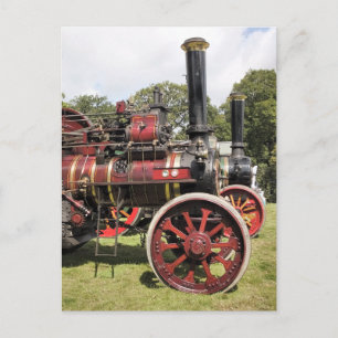 TRACTION ENGINES POSTCARD