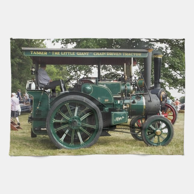 TRACTION ENGINES TEA TOWEL (Horizontal)