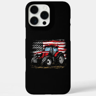 Tractor American Vintage Farm Farming Flag Patriot iPhone 16 Pro Max Case