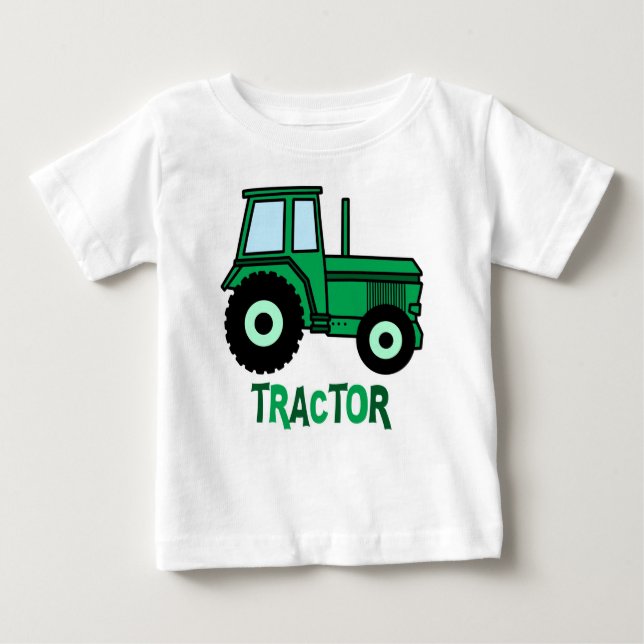 Tractor Baby T-Shirt (Front)