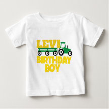 TRACTOR BIRTHDAY TEE