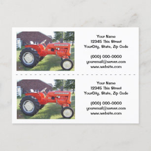 Tractor Bookmarker / Business Cards