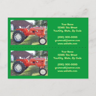 Tractor Bookmarker / Business Cards - Customise!