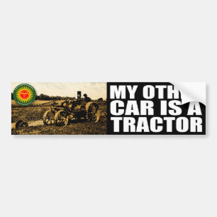 tractor bumper sticker