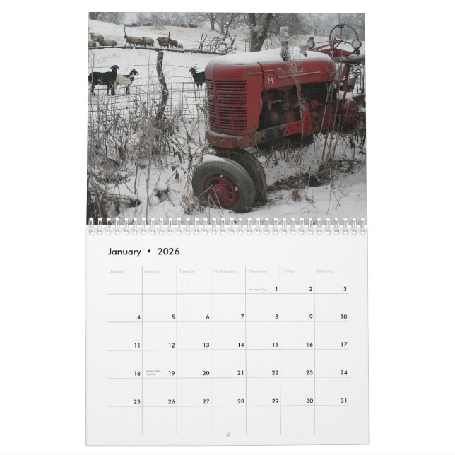 Tractor Calendar: Classic Tractors (2013) Calendar (Jan 2026)