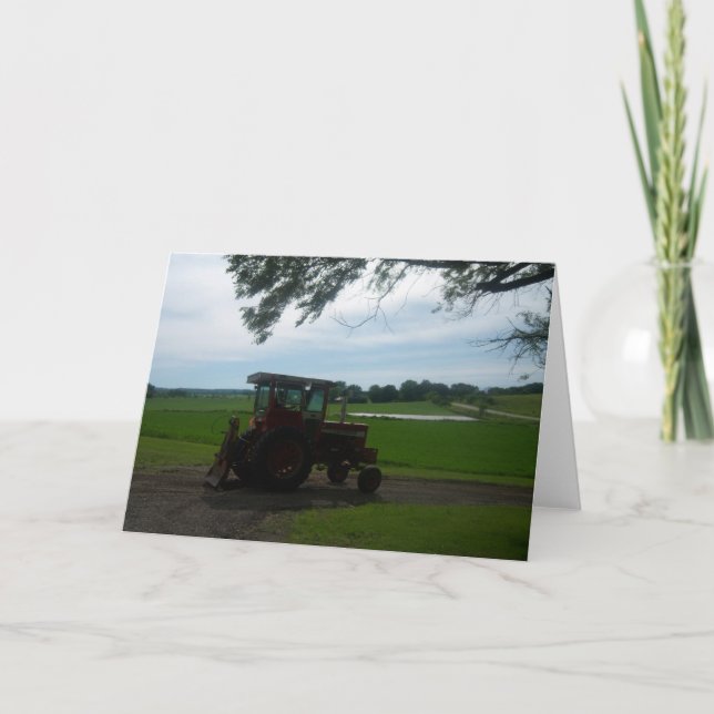 Tractor Card (Front)