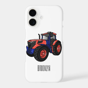 Tractor cartoon illustration 