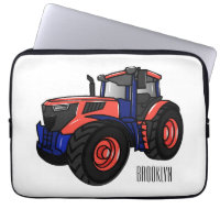 Tractor cartoon illustration