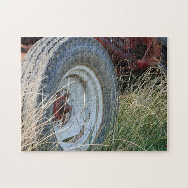 tractor details jigsaw puzzle (Horizontal)
