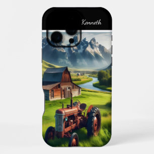 Tractor Dreams In The Valley iPhone 16 Pro Max Case