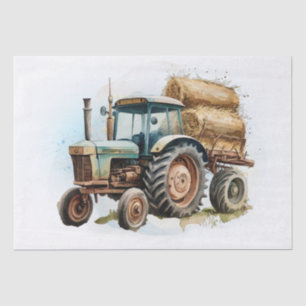 Tractor Farm Agricultural Machinery Tissue Paper