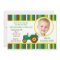 Tractor farm Photo Birthday Party Invitations
