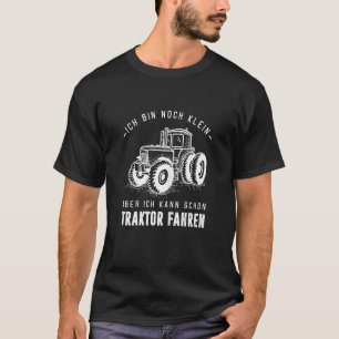 Tractor Farmer  Motif With Saying Bauer Agrarstarz T-Shirt