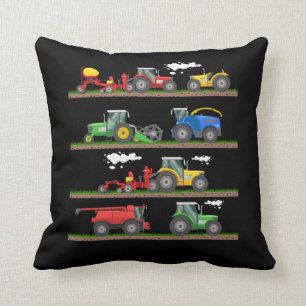 Tractor farming combine harvester  agriculture cushion