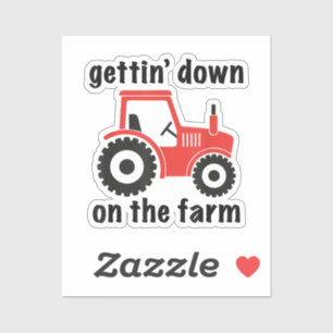 Tractor Getting Down on the Farm Country Barn Danc