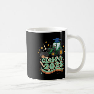 Tractor Graduate Cl Of 2025 Kids Mens Womens Gradu Coffee Mug