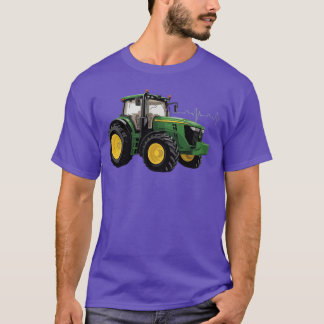 Tractor Heartbeat - Best for Farmers T-Shirt